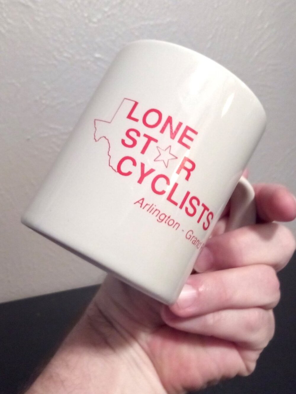 Vintage Collectible Lone Star Cyclists Cycling Club Coffee or Tea Mug